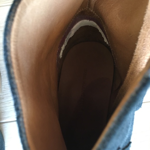 Isabel Marant dicker faded charcoal grey boots 35 - Picture 6 of 10